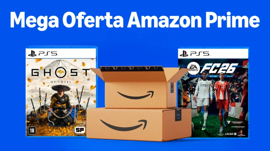 Amazon derruba preço de vários jogos de videogame no Mega Oferta Prime!