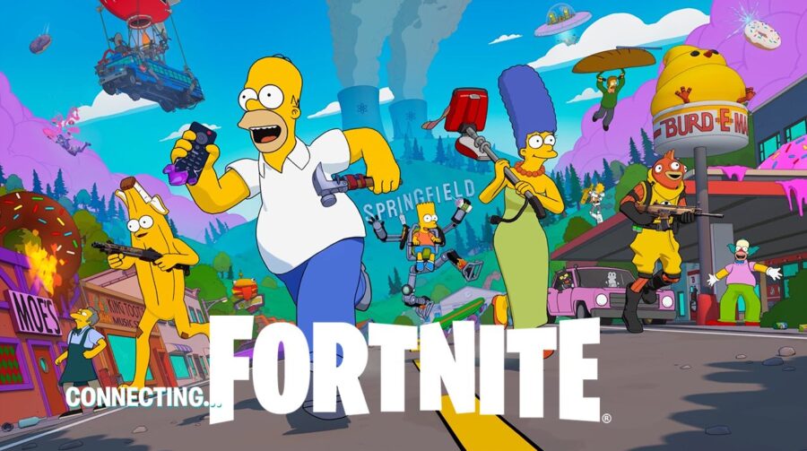 Os Simpsons estão chegando ao Fortnite e os vazamentos já entregaram tudo