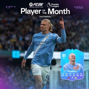 Jogador do Mês: FC 26 lança Haaland especial no Ultimate Team