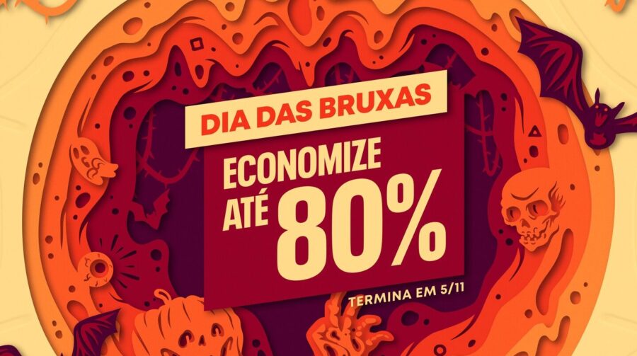 Dia das Bruxas na PS Store tem jogos com até 80% de desconto