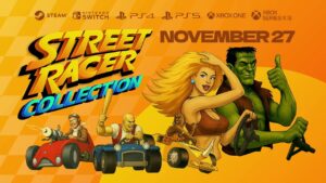 Street Racer Collection mistura Mario Kart com Street Fighter em pacote para PS4 e PS5