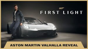 007 First Light revela Aston Martin Valhalla com armamentos especiais