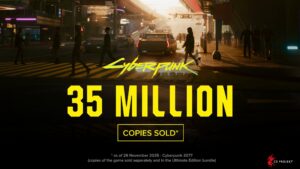 Cyberpunk 2077 ultrapassa 35 milhões de cópias vendidas