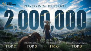 Where Winds Meet tem mais de 2 milhões de jogadores em 24 horas