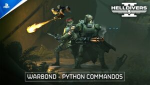 Helldivers 2 recebe novo bônus de guerra Comandos Píton no dia 2 de dezembro