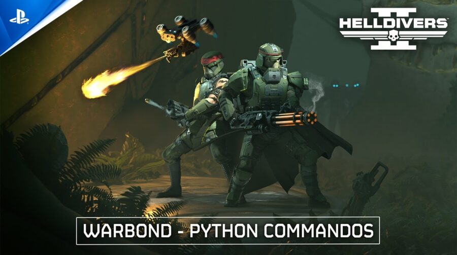 Helldivers 2 recebe novo bônus de guerra Comandos Píton no dia 2 de dezembro