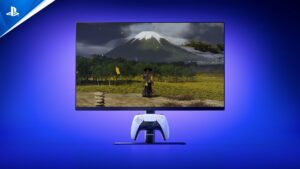 Sony revela monitor gamer com suporte para recarregar o DualSense