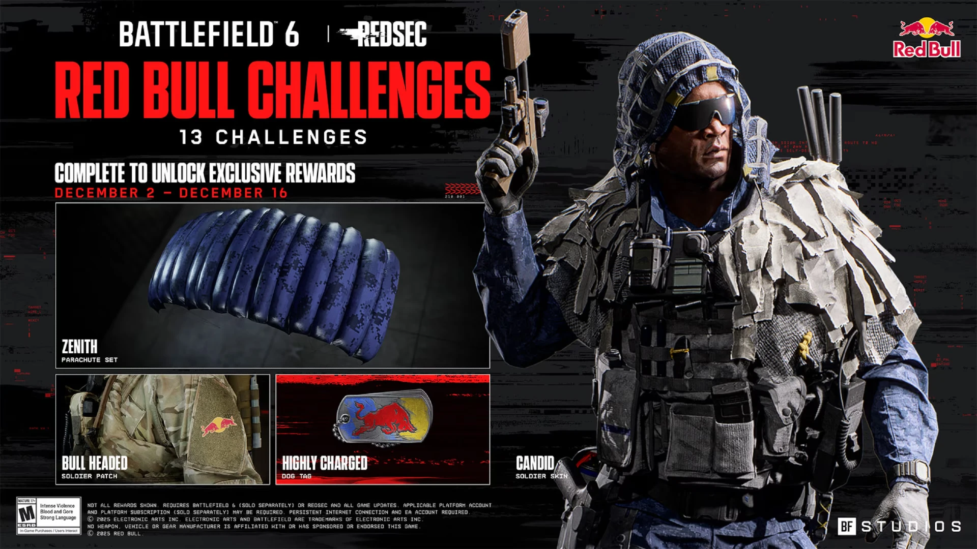 Battlefield 6 ganha skins da Red Bull e comunidade reage: "Cadê o realismo?" 1 Battlefield 6 Red Bull