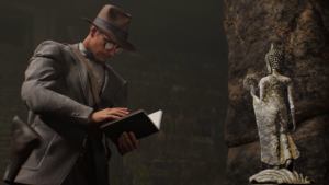 Celebrando um ano, Indiana Jones ganha traje icônico em Grande Círculo