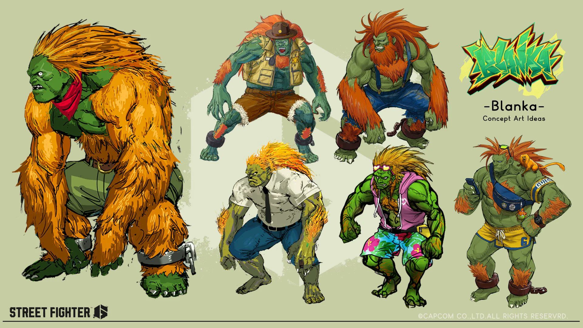 Street Fighter 6 Blanka Santista