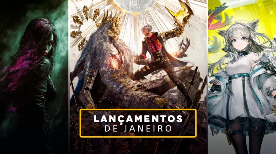 Jogos de PS4 e PS5 que chegam em janeiro de 2026