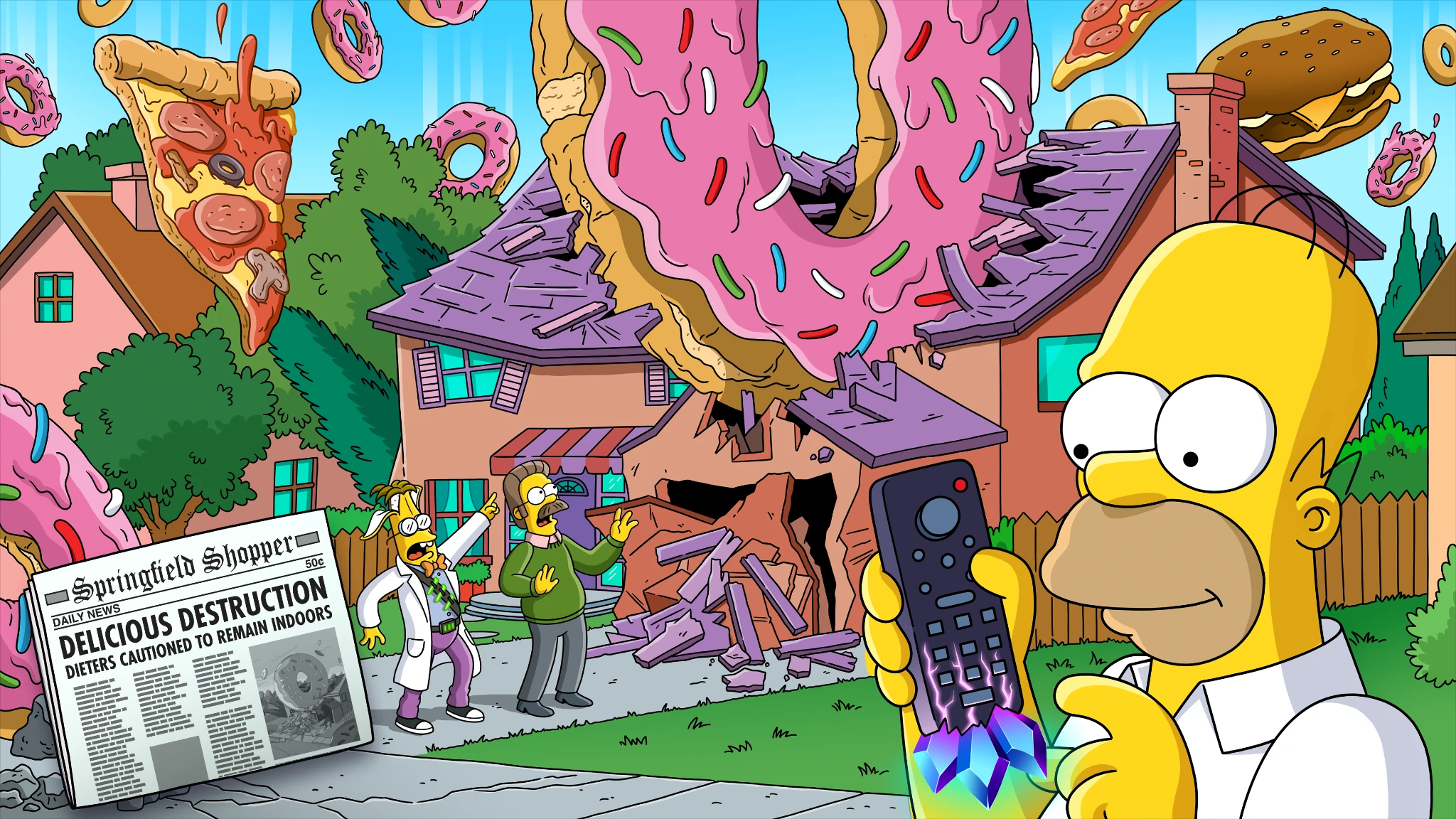 Fortnite também é desenvolvido no Brasil, para os brasileiros 1 Simpsons Fortnite