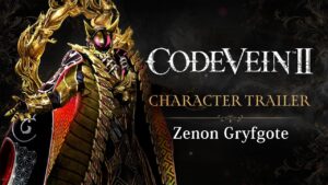 Zenon Gryfgote ganha trailer em Code Vein 2