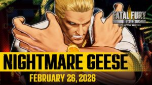 Nightmare Geese chega em FATAL FURY: City of the Wolves 26 de fevereiro