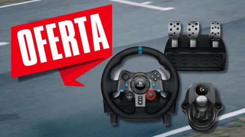 Seja um piloto! Combo volante, pedais e cambio da Logitech está em promoção