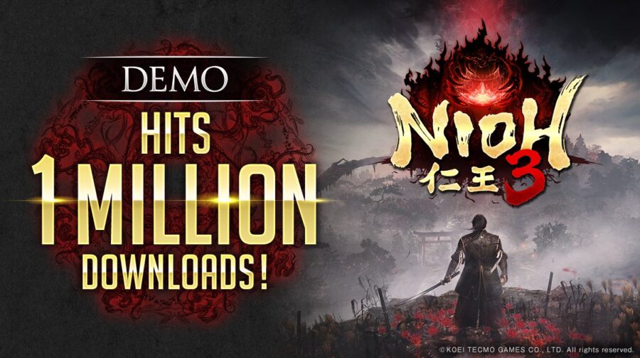 DEMO de Nioh 3 é sucesso: 1 milhão de downloads confirmados