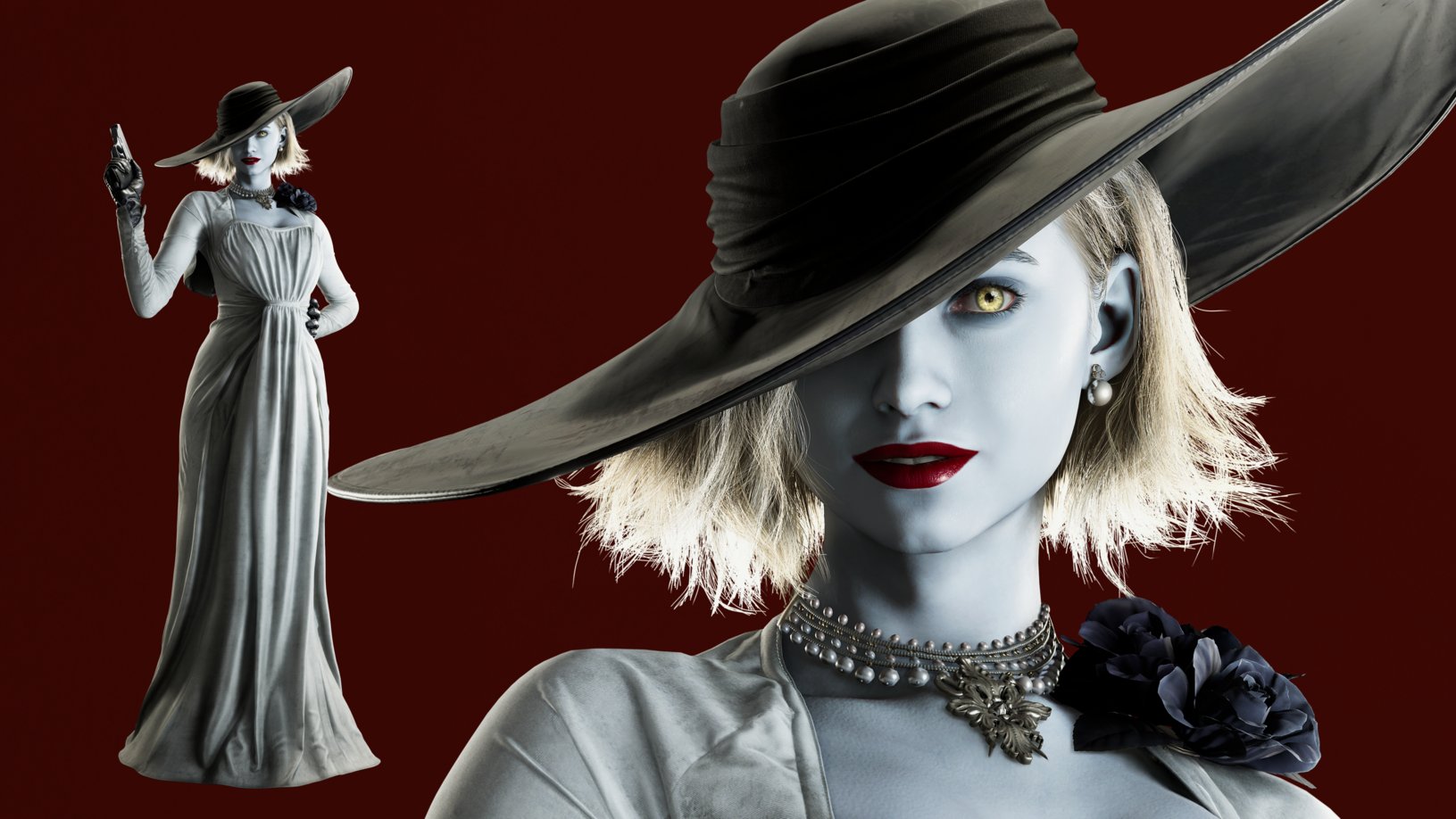 Com "Grace Dimitrescu", imagens mostram trajes da versão Deluxe de Resident Evil Requiem 1 1