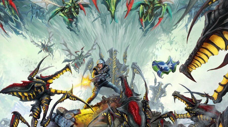 Acabe com os aracnídeos! Starship Troopers: Ultimate Bug War! chega ao PS5 em março