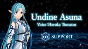 Undine Asuna é a nova personagem de Sword Art Online: Fractured Daydream