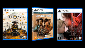 8 jogos de PS5 em mídia física com até R$ 200 de desconto pra você aproveitar HOJE