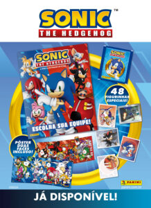 Sonic vira álbum de figurinhas; veja detalhes