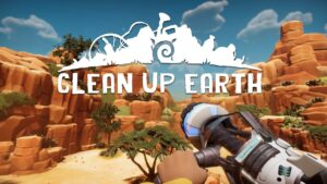 Clean Up Earth é um jogo coop de coletar lixo e salvar a Terra