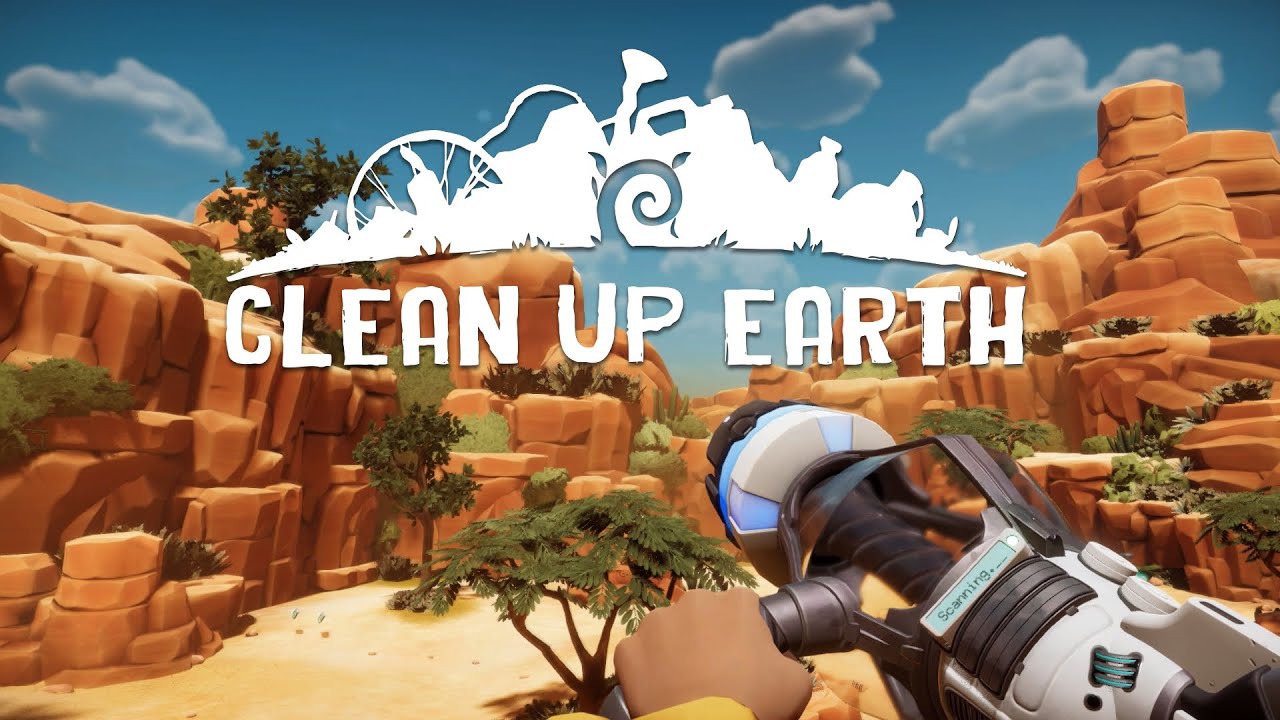 Clean Up Earth é um coop de coletar lixo e salvar a Terra