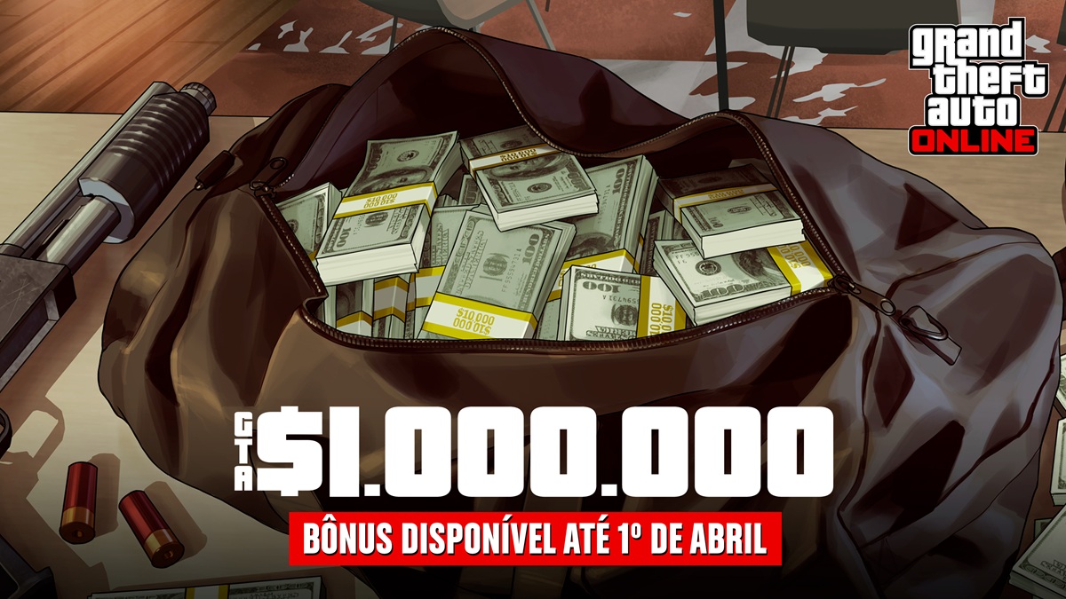 Rockstar Games está te dando 1 milhão... no GTA Online 1 1