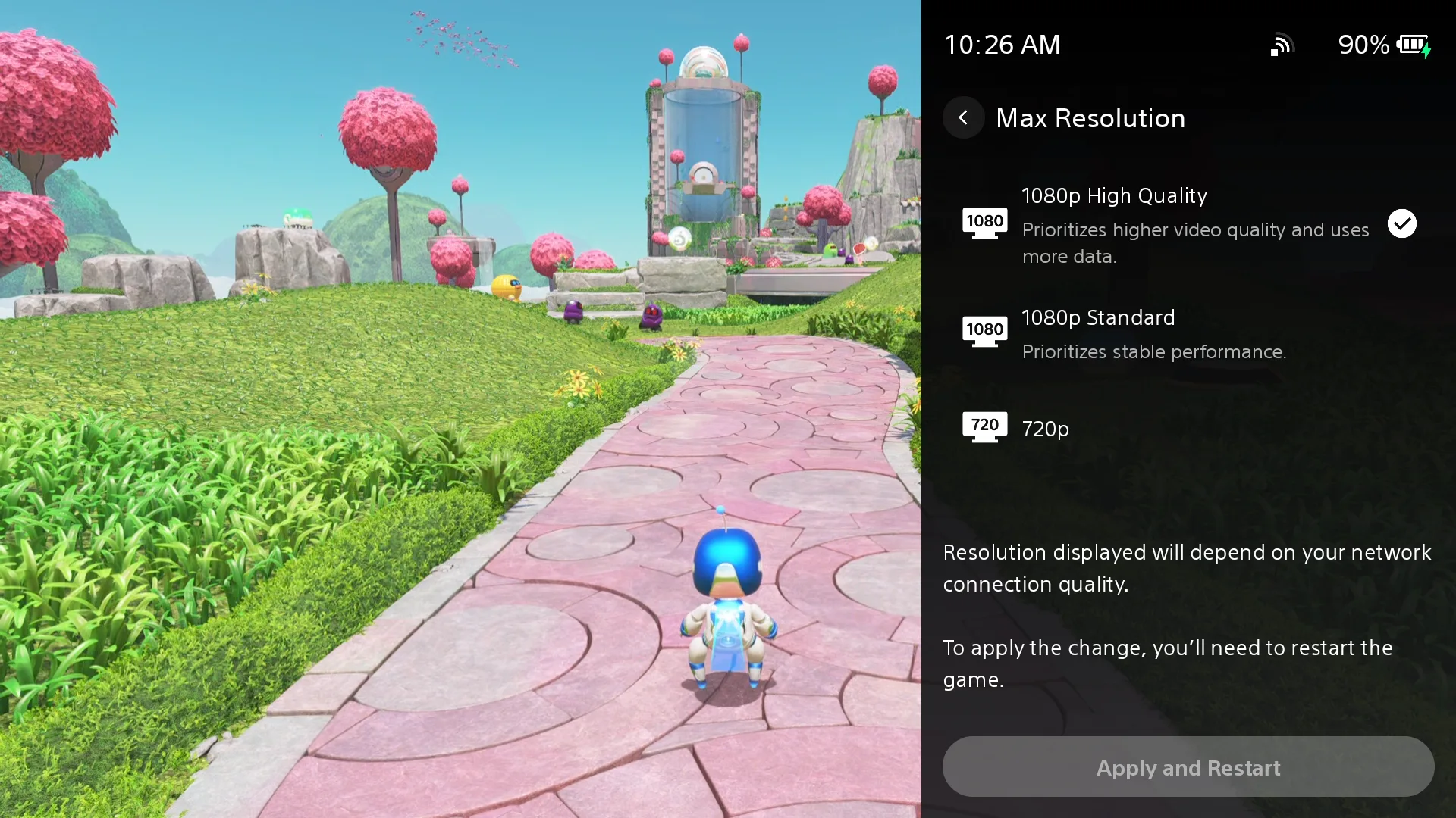 Update do PS Portal adiciona modo de alta qualidade a 1080p 1 1