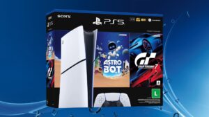 PS5 Slim + 2 jogos com o menor preço do ano na Amazon; aproveite!