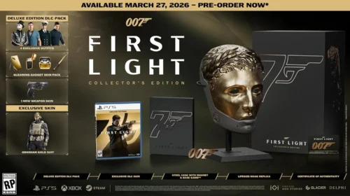 Edições especiais de 007 First Light entram em pré-venda no Brasil