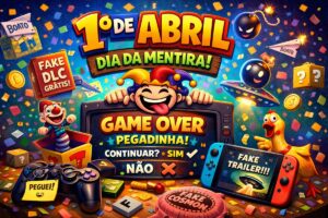 As melhores piadas de 1º de abril da indústria gamer em 2026