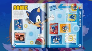 Sonic entra no mundo das figurinhas com novo álbum oficial
