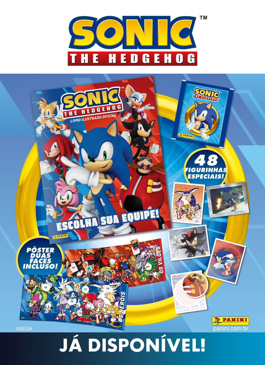 ALBUM FIGURINHAS SONIC_O1