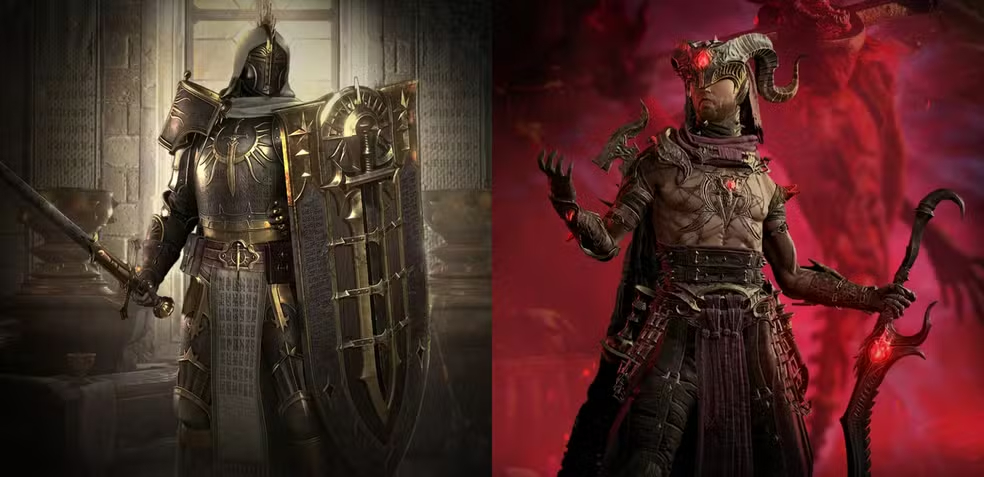 Diablo IV Lord of Hatred: Paladino e Bruxo
