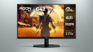 Monitor gamer de 27″ da AOC está com bom desconto na Amazon