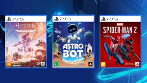 5.5 na Amazon: as melhores ofertas em jogos de PS5