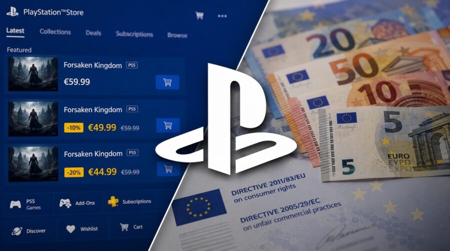 Sony pode enfrentar problema legal por preços dinâmicos na PS Store
