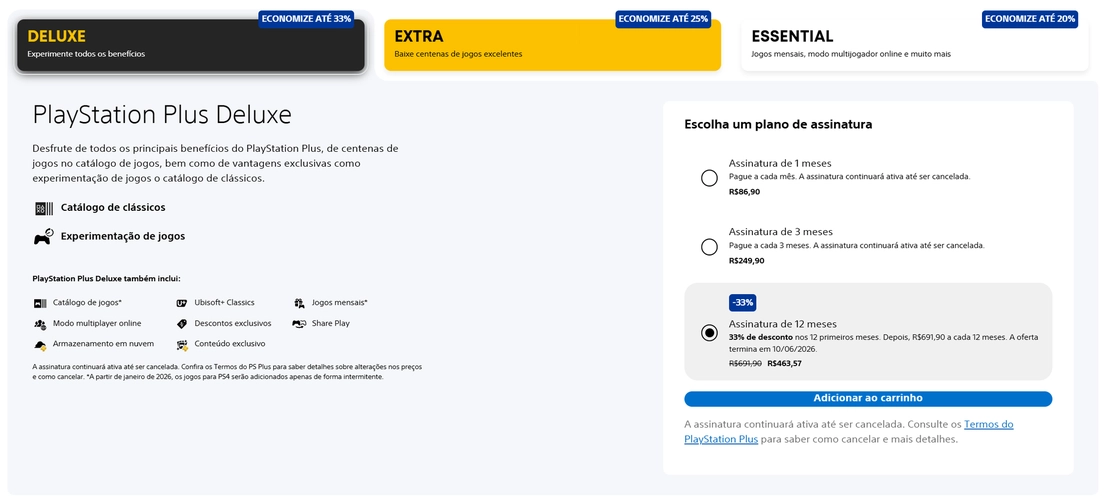 PS Plus em promoção no Days of Play