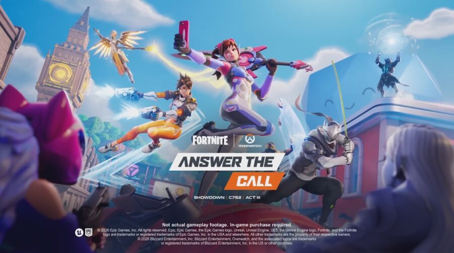 Collab Épica: Overwatch chega à Fortnite nesta quinta