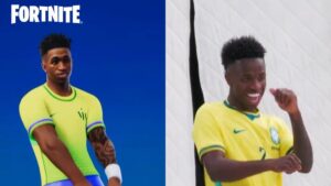 Em tempo para a Copa: Vini Jr. ganha skin no Fortnite