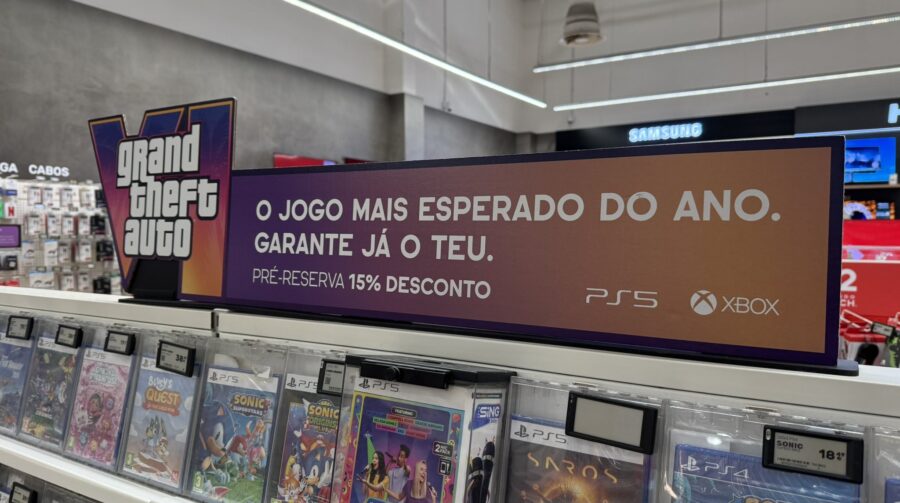 Começou? Suposta campanha de GTA VI aparece em Portugal