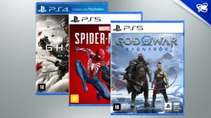 Jogos de PlayStation ganham desconto extra com cupom da Amazon