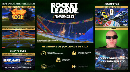 Rocket League recebe Copa do Mundo da FIFA neste mês