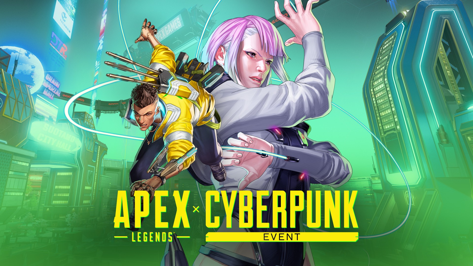 qPIGp(̂•͈Ꙫ•͈⑅﻿)̂ ୭*゜ページ　21点 Cyberpunk 2077 invade Apex Legends em novo evento temático