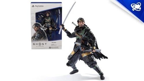 Mostre o samurai em você com esta bela action figure de Ghost of Tsushima