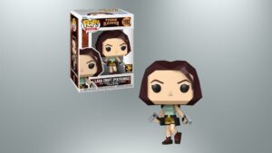 Funko Pop da Lara Croft poligonal é o item que faltava em sua coleção