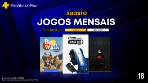 Sony revela o PS Plus Essential de agosto de 2026!