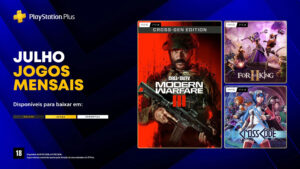 PS Plus julho 2026: Sony anuncia jogos do plano Essential