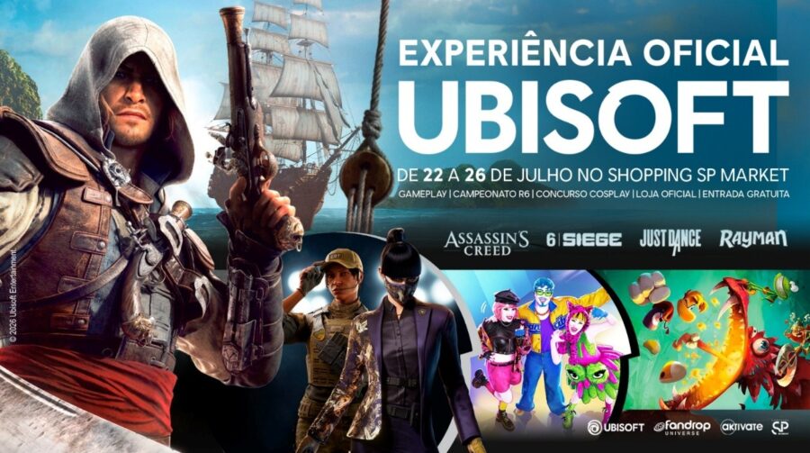 Ubisoft anuncia loja oficial temporária em São Paulo